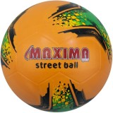 Гумена футболна топка,размер 5,STREET оранжева